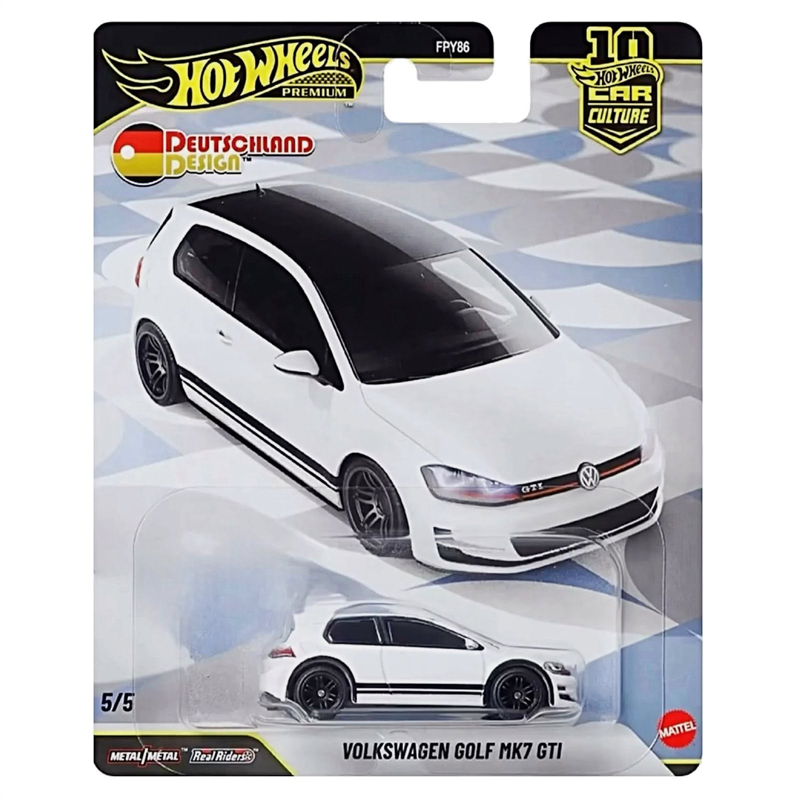 Hot Wheels 1:64 Car Culture Deutschland Design 10th Anniv. 2026 W Case | 5-Car Set or Sealed Case
