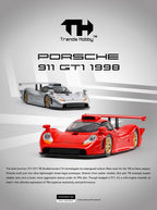 Trends Hobby 1:64 Porsche 911 GT1 1998 Red Special Edition | Pre-Order
