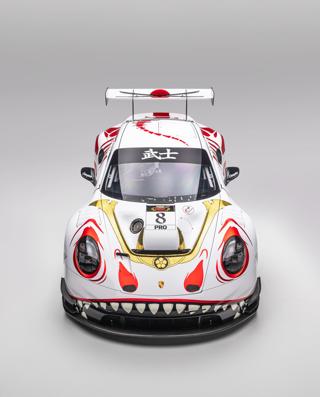 Spark 1:18 Porsche 911 GT3 R #8 AO Racing “Bushi Rexy” Suzuka | Pre-Order