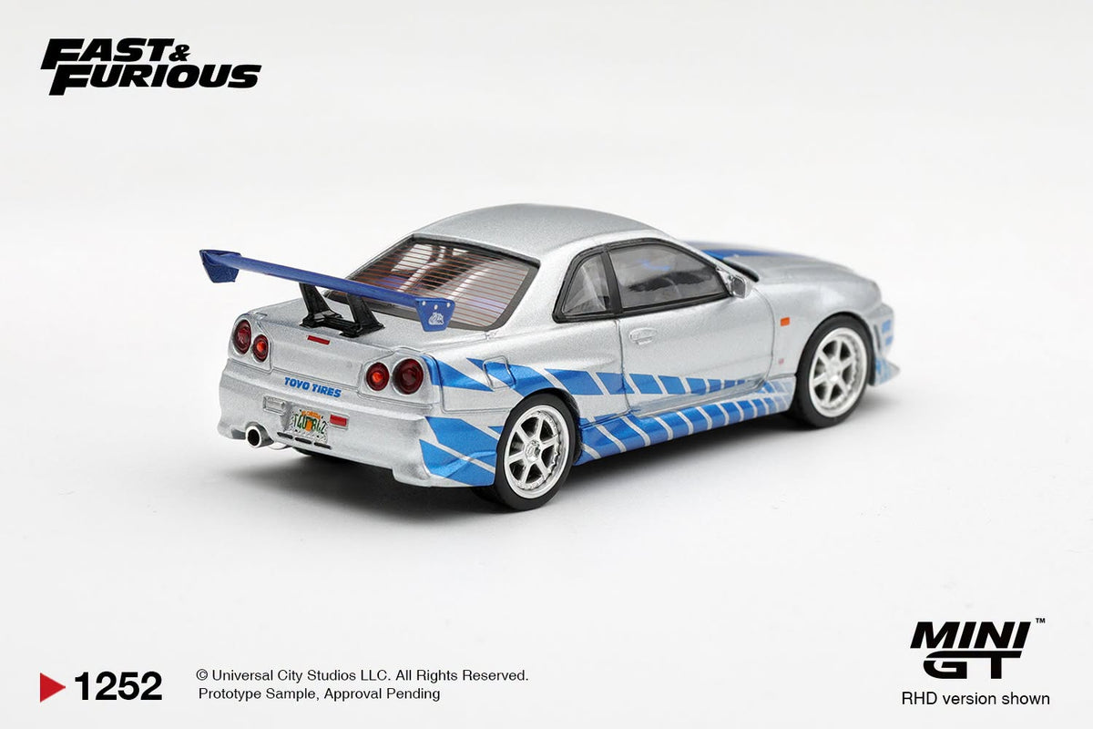 Mini GT 1:64 Nissan Skyline GT-R C-West “2 Fast 2 Furious” | Pre-Order