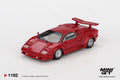 🐂 Mini GT 1:64 Lamborghini Countach 25th Anniversary in Red | PreOrder