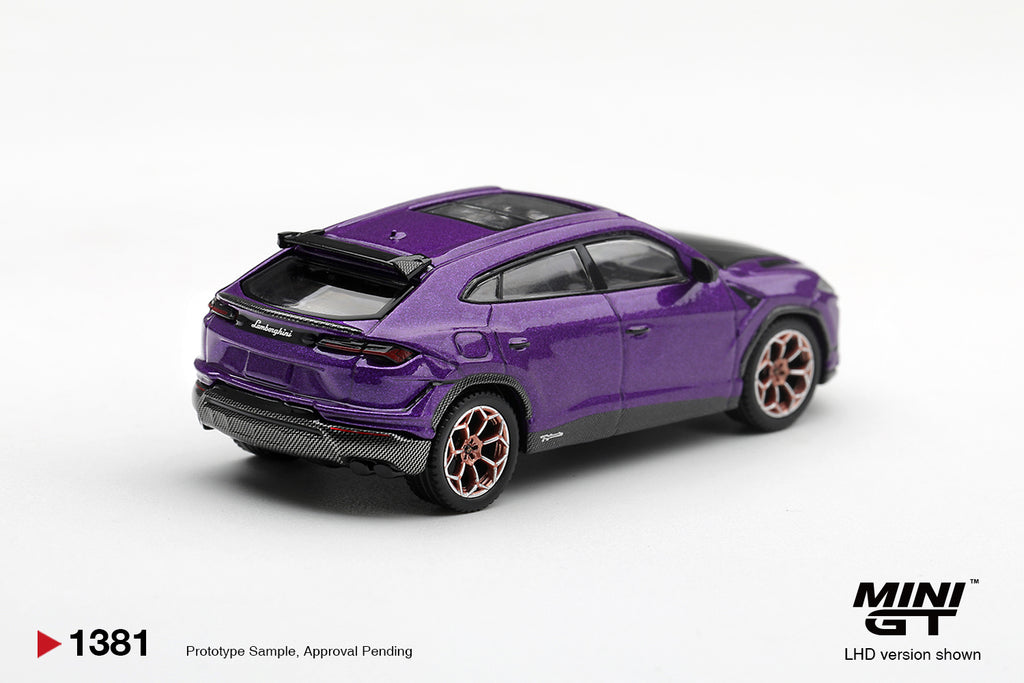 Mini GT 1:64 Lamborghini Urus Performante Viola Pasifae | Pre-Order