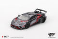 Mini GT 1:64 LB★WORKS Lamborghini Huracán GT RONIN in Grey | Preorder
