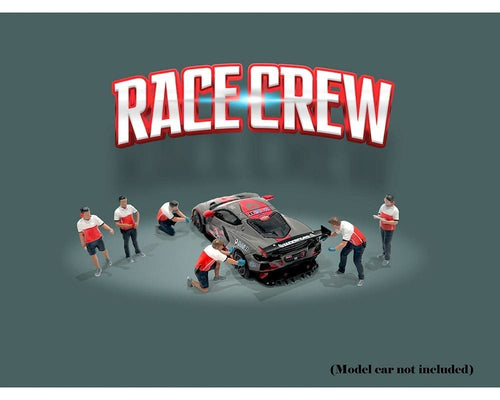 American Diorama 1:64 Race Crew Figures
