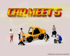 American Diorama 1:64 Car Meet 5 Figure Set