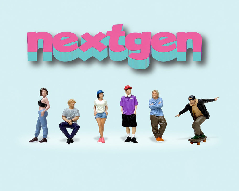 American Diorama 1:64 Figures NextGen Set of 6 Limited Edition | Pre-Order