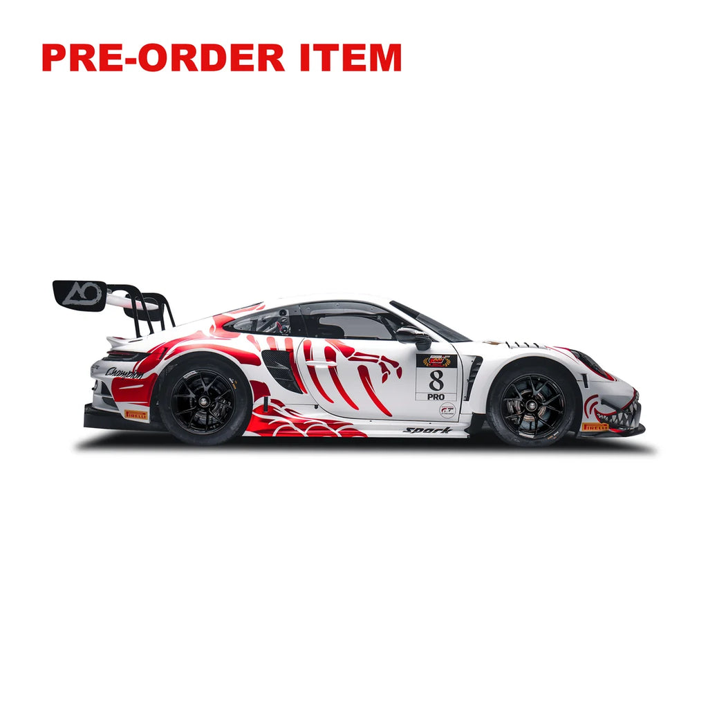 Spark 1:18 Porsche 911 GT3 R #8 AO Racing “Bushi Rexy” Suzuka | Pre-Order