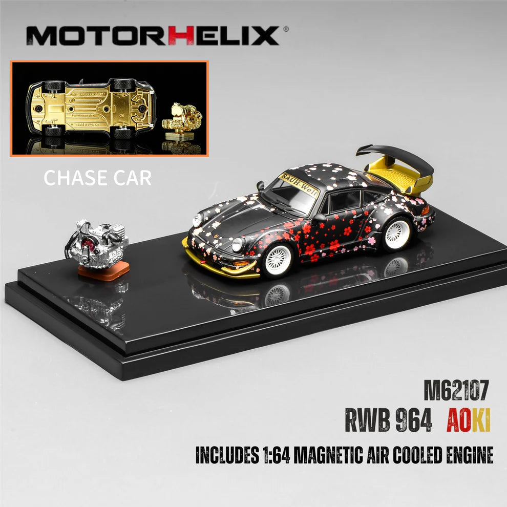 MotorHelix 1:64 RWB 964 Aoki | Pre-Order