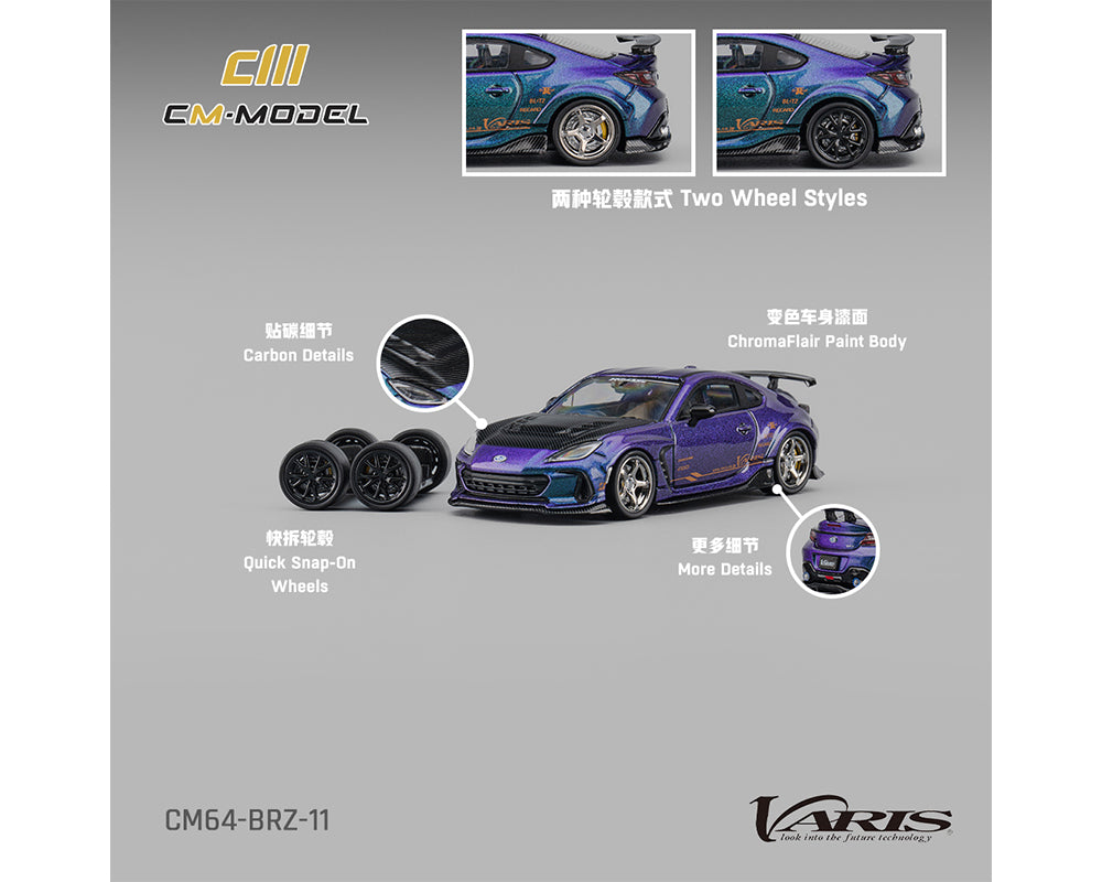 CM Model 1:64 Subaru BRZ Varis Chroma Flair LE| Pre-Order – Kai's