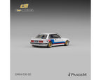CM Model 1:64 BMW M3 E30 Alpine Pandem in White Tri-Stripes | Pre-Order