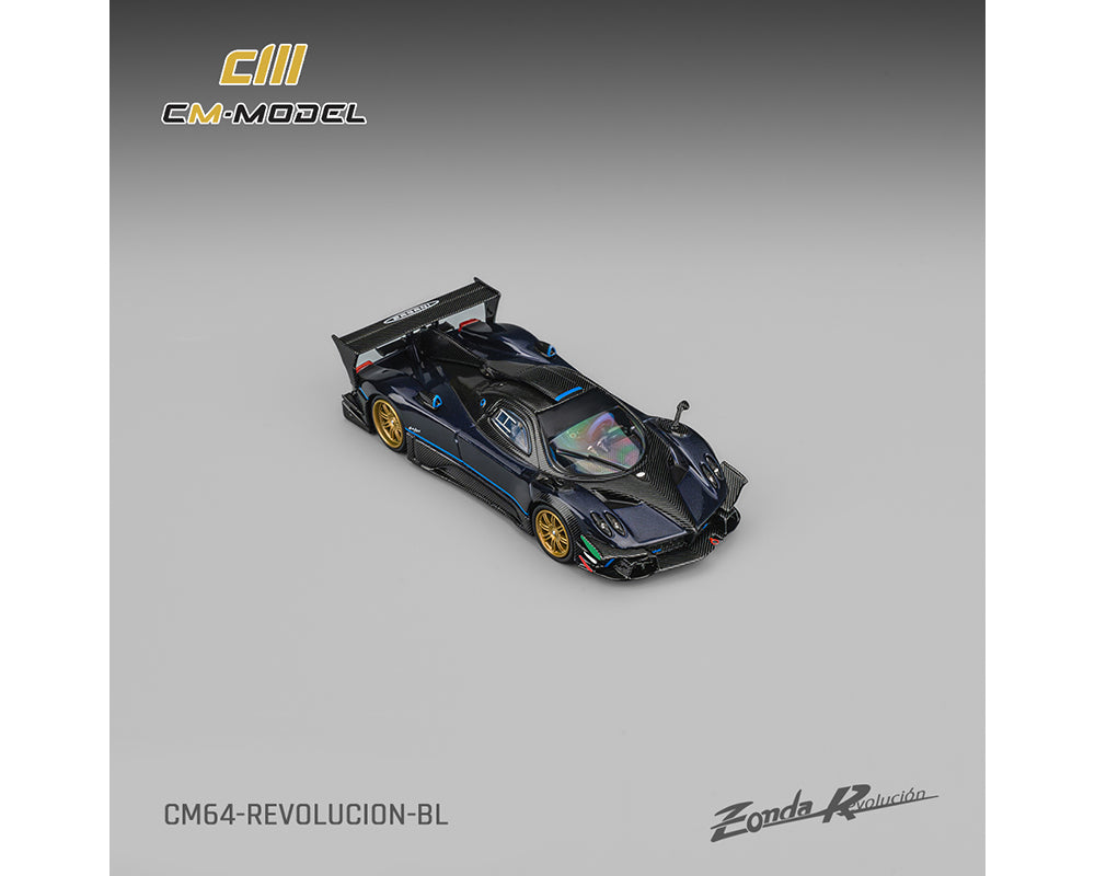 CM Model Pagani Zonda Revolucion in metallic blue 1:64 | Preorder