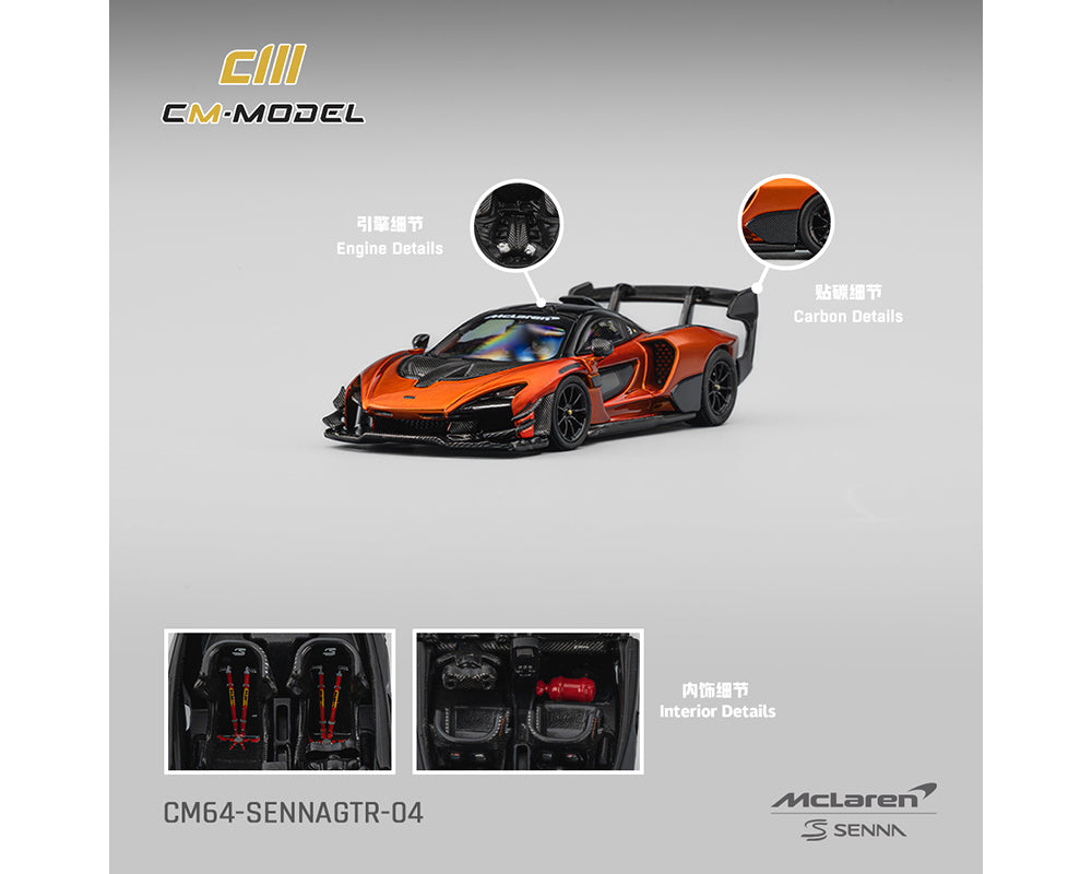 CM Model McLaren Senna GTR Volcano Orange 1:64 – Kai's Kollectibles