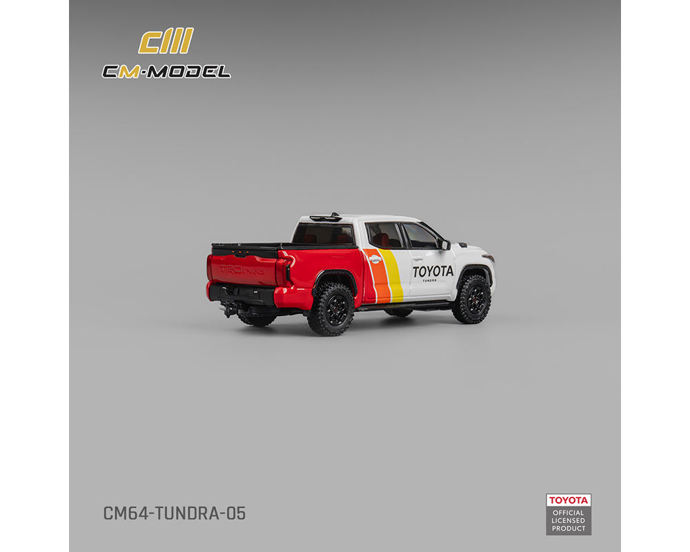 CM Model 1:64 Toyota Tundra Baja Heritage White Racing Stripes | Pre-Order