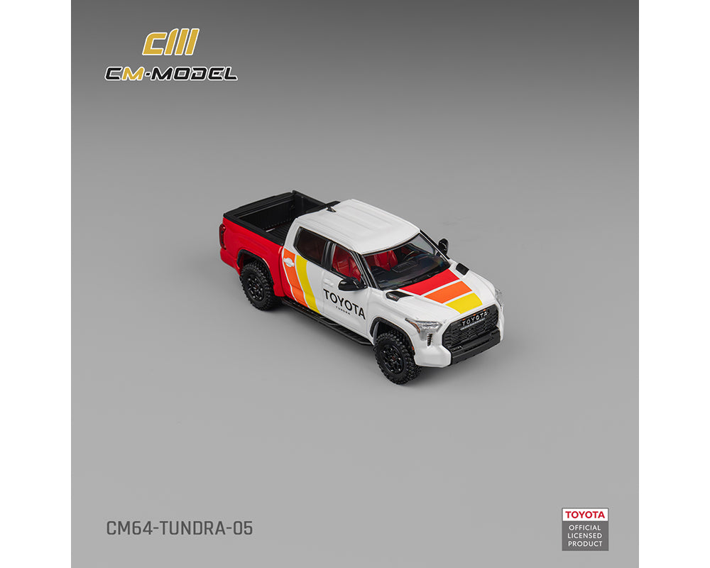 CM Model 1:64 Toyota Tundra Baja Heritage White Racing Stripes | Pre-Order