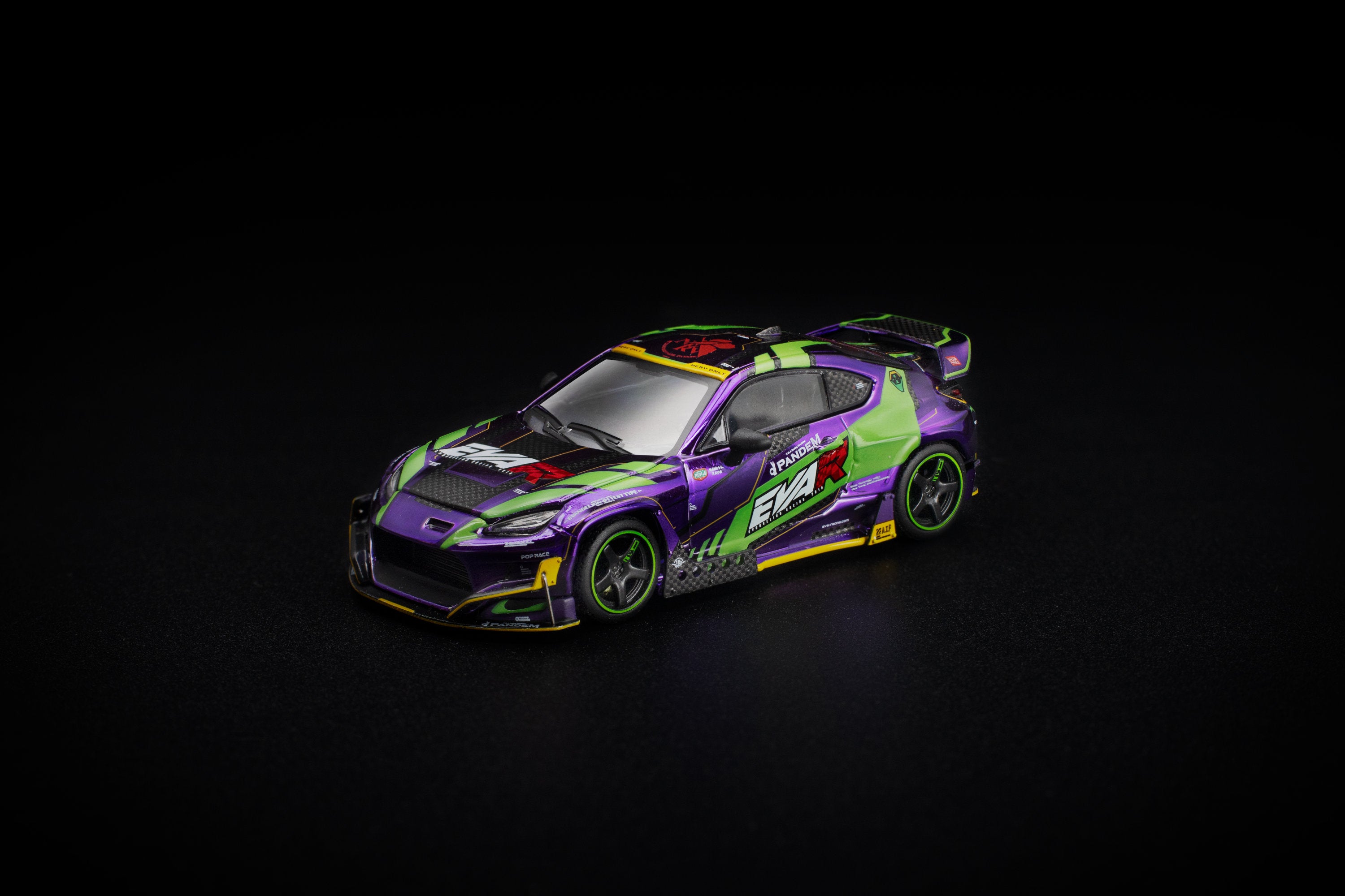 POP RACE x Evangelion Racing Pandem GR86 Blind Box 1:64 | PreOrder