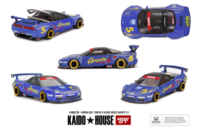 Kaido House x Mini GT 1:64 Honda NSX Avante V1 in Blue | Preorder