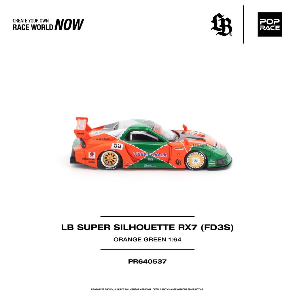 Pop Race 1:64 LB-Super Silhouette Mazda RX-7 FD3S | Pre-Order