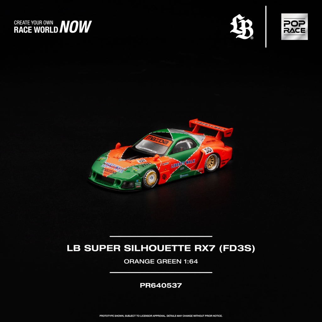 Pop Race 1:64 LB-Super Silhouette Mazda RX-7 FD3S | Pre-Order