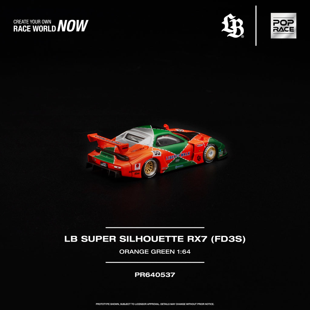 Pop Race 1:64 LB-Super Silhouette Mazda RX-7 FD3S | Pre-Order