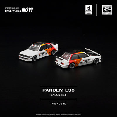 Pop Race 1:64 Pandem BMW E30 ENEOS | Pre-Order
