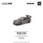 Pop Race 1:64 RWB 930 Gun Metal Chrome | Pre-Order