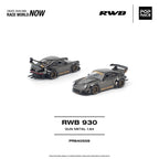 Pop Race 1:64 RWB 930 Gun Metal Chrome | Pre-Order