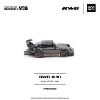 Pop Race 1:64 RWB 930 Gun Metal Chrome | Pre-Order