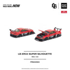 Pop Race 1:64 LB-ER34 Super Silhouette Red | Pre-Order