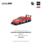 Pop Race 1:64 LB-ER34 Super Silhouette Red | Pre-Order