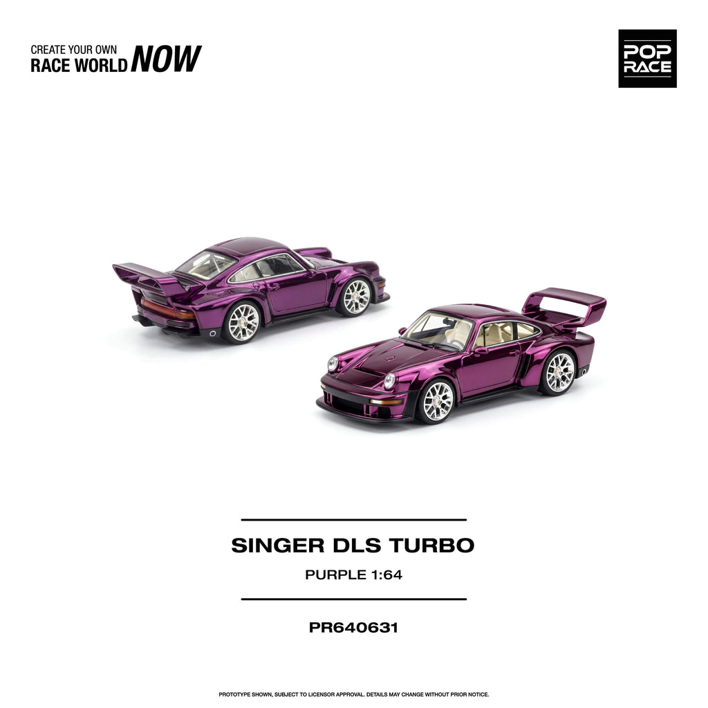Pop Race 1:64 Singer DLS Turbo Purple | Pre-Order