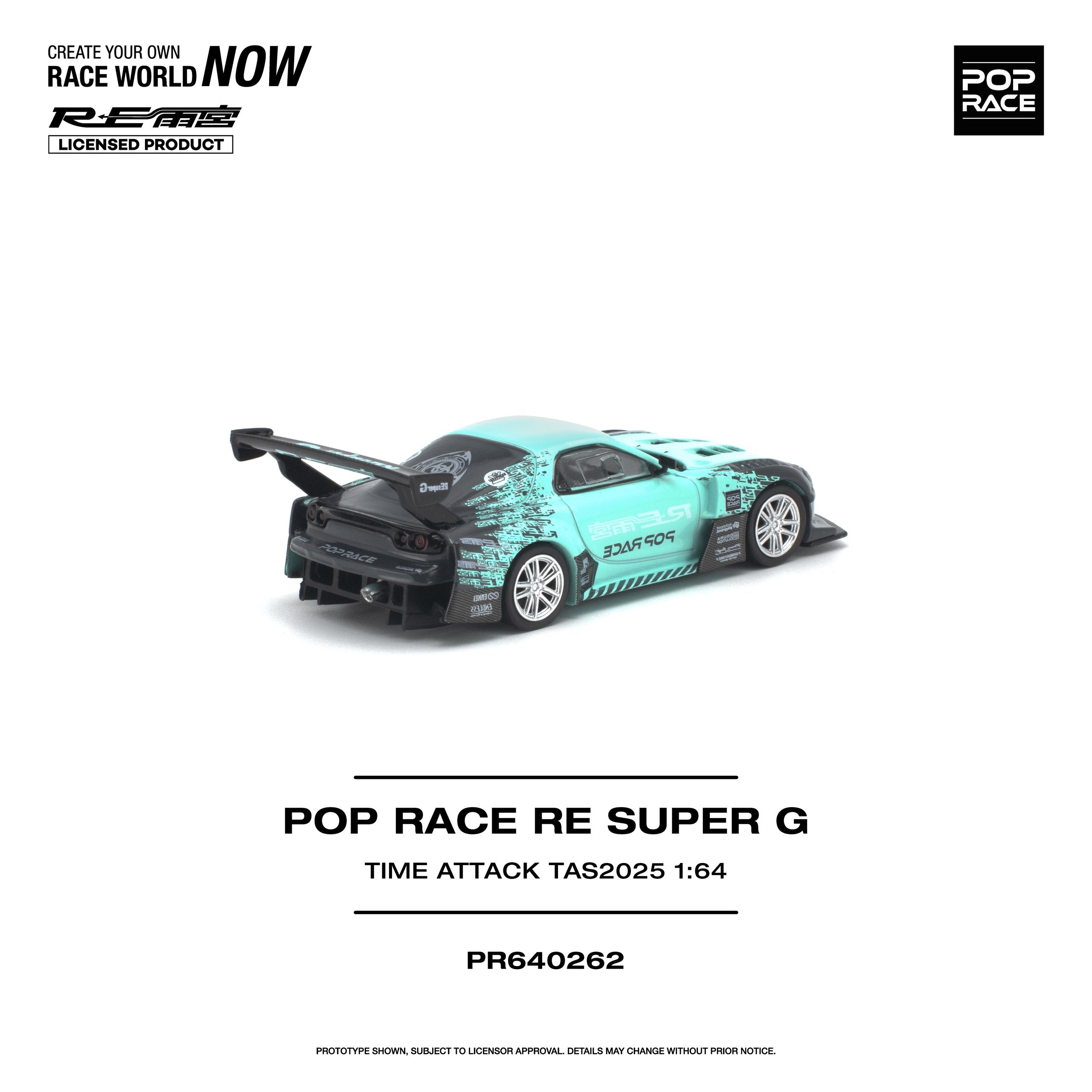 Pop Race RE Super G Time Attack TAS 2025 | Pre-Order