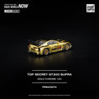 Pop Race TOP SECRET GT300 Supra Gold Chrome | Pre-Order