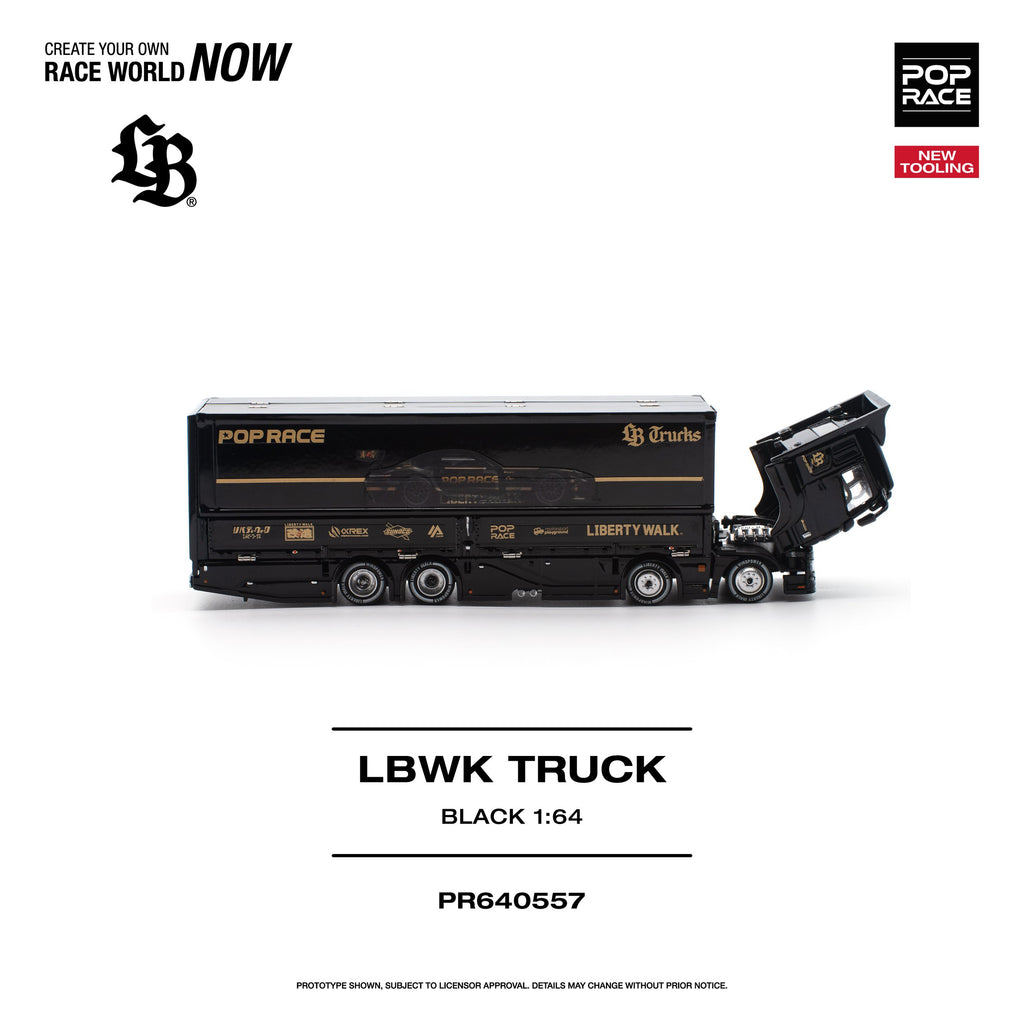Pop Race LBWK Truck Black | Pre-Order