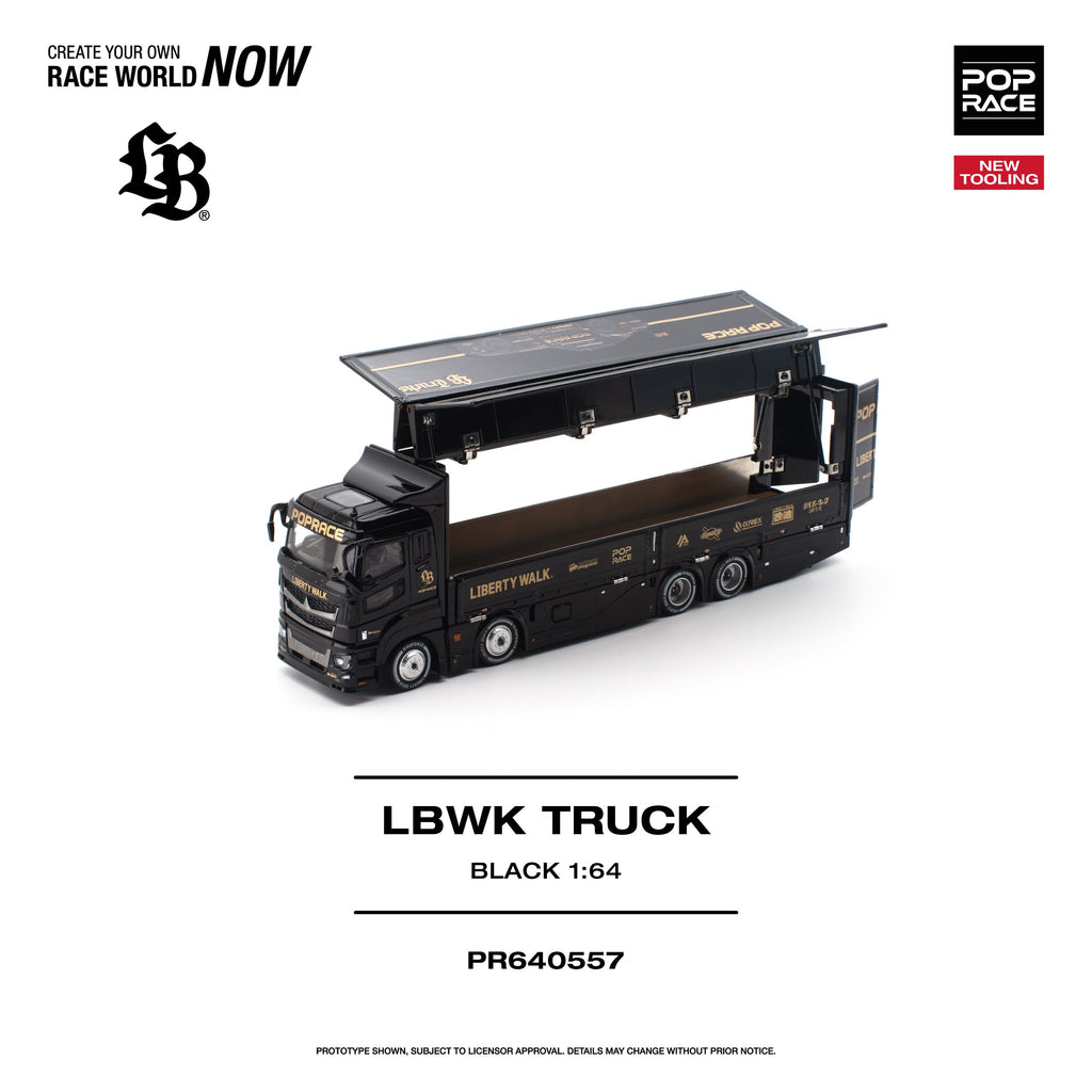 Pop Race LBWK Truck Black | Pre-Order