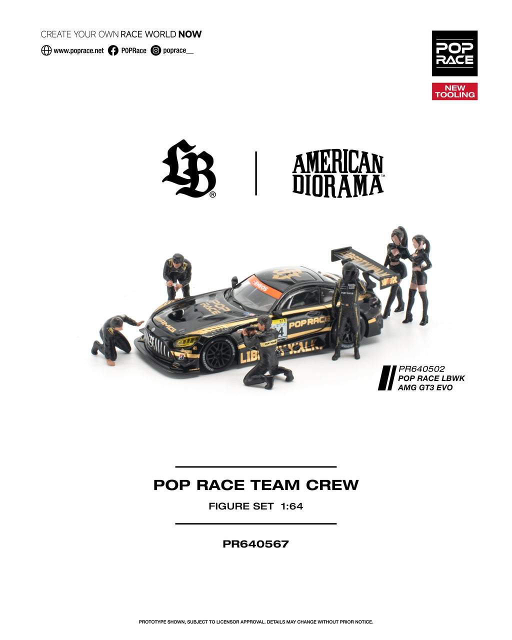 Pop Race Team Crew Figures | Pre-Order