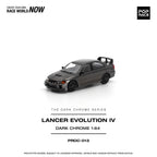 Pop Race Mitsubishi Lancer Evolution IV Black Chrome | Pre-Order
