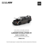 Pop Race Mitsubishi Lancer Evolution IV Black Chrome | Pre-Order