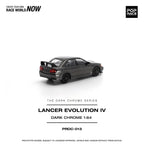 Pop Race Mitsubishi Lancer Evolution IV Black Chrome | Pre-Order