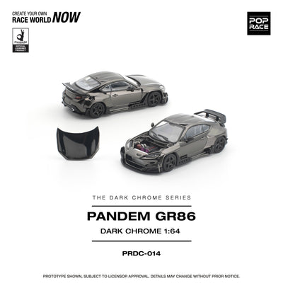 Pop Race Pandem GR86 Dark Chrome | Pre-Order