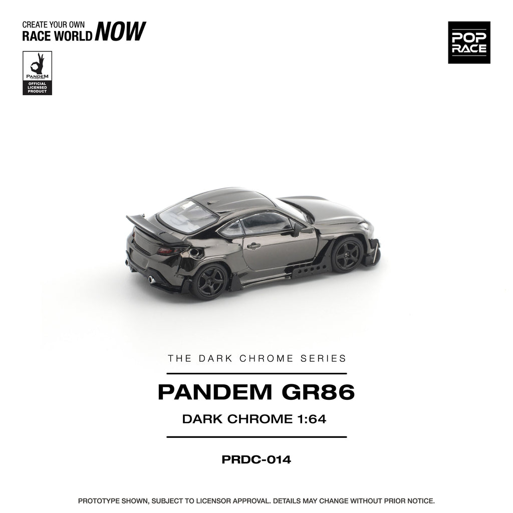 Pop Race Pandem GR86 Dark Chrome | Pre-Order