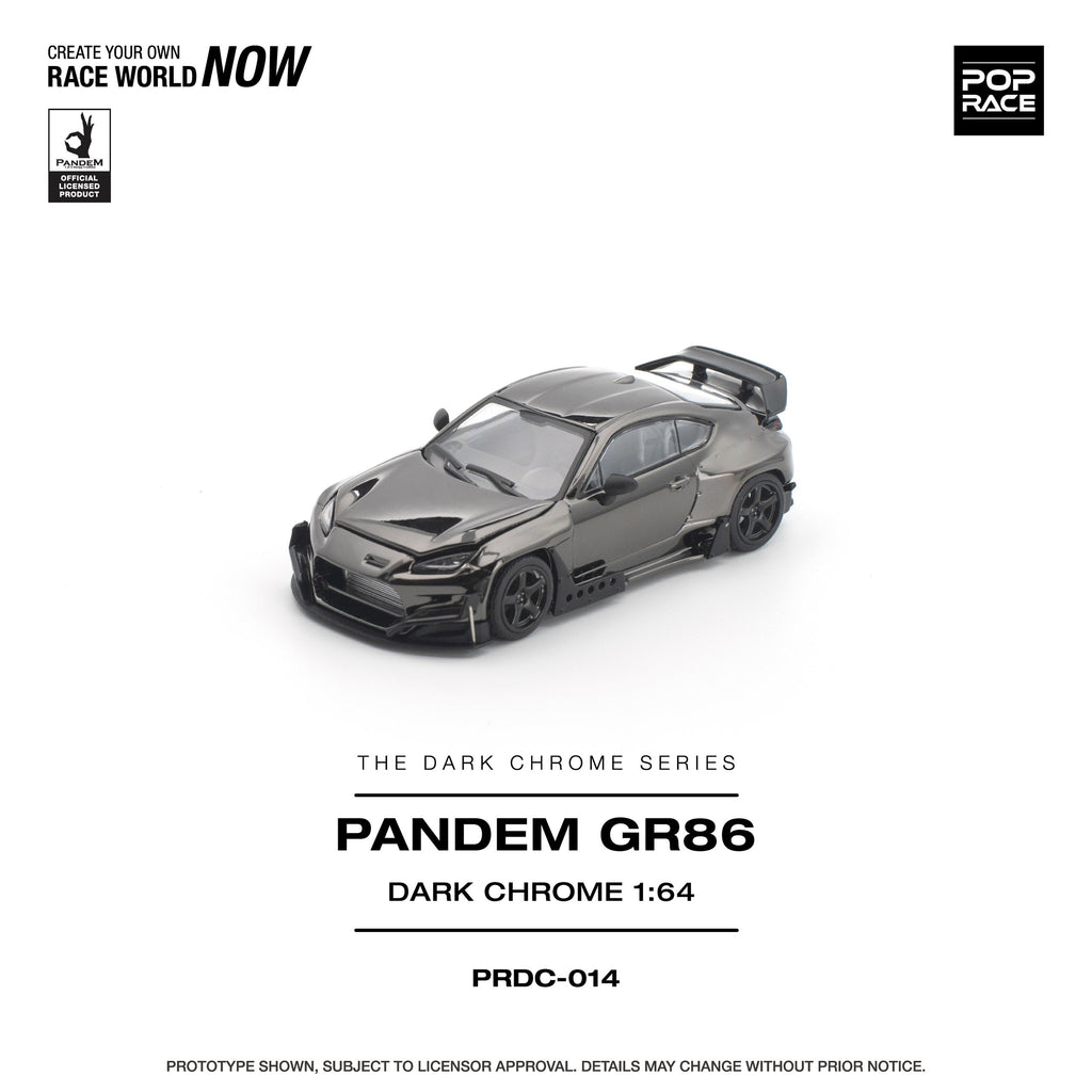 Pop Race Pandem GR86 Dark Chrome | Pre-Order