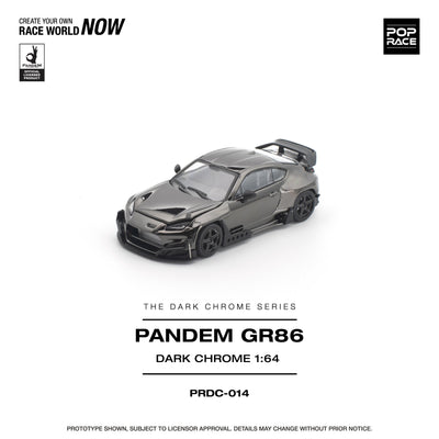 Pop Race Pandem GR86 Dark Chrome | Pre-Order