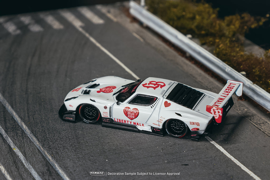 Tarmac Works 1:64 LB-Silhouette WORKS GT Miura KIDS in White | Pre-Order