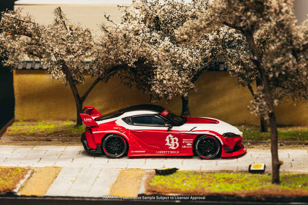Tarmac Works 1:64 LB-WORKS Toyota Supra A90 Red Hobby64 | Pre-Order