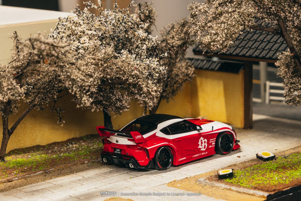 Tarmac Works 1:64 LB-WORKS Toyota Supra A90 Red Hobby64 | Pre-Order