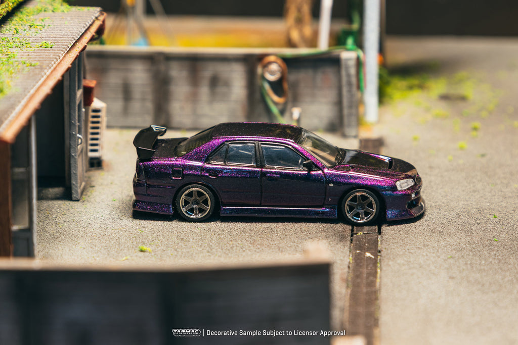 Tarmac Works 1:64 URAS Skyline ER34 Midnight Purple | Pre-Order