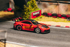 Tarmac Works x Minichamps 1:64 Porsche 911 GT3 RS (992.1) MR in Red Showcase | Pre-Order