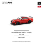 Pop Race 1:64 Ford Mustang Shelby GT350R in Race Red | Pre-Order