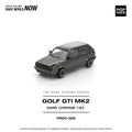 Pop Race 1:64 Volkswagen Golf GTI MK2 in Dark Chrome | Pre-Order
