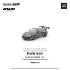 Pop Race 1:64 RWB 997 in Dark Chrome | Pre-Order
